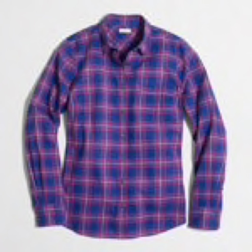 J Crew Factory Petite Classic Shirt LP NWT